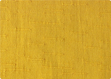 Tessuto da arredamento elegante 120gsm di bianco/giallo 100 rayon del tessuto del jacquard
