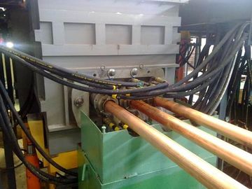 180KW frequenza industriale della conduttura del forno di fusione 750KG 0,75 per la colata di rame