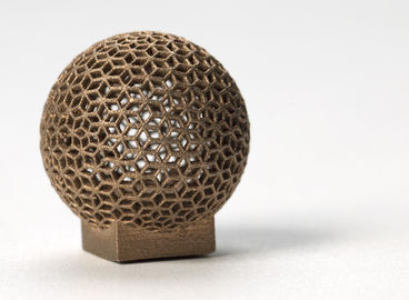Stampa dell'alluminio DMLS 3D per la forma della sfera, placcatura elettrolitica dorata