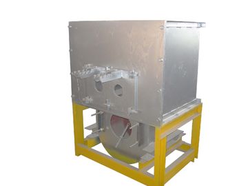 fornace della tenuta di 300KG 75KW, frequenza della conduttura del forno di fusione 0,3 di induzione