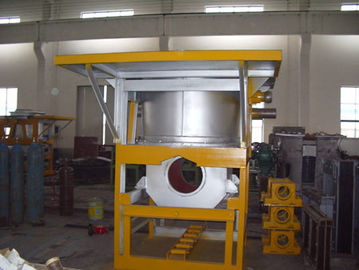 forno di fusione elettrico di 500KG 120KW, frequenza d'ottone della conduttura del forno di fusione 0,5