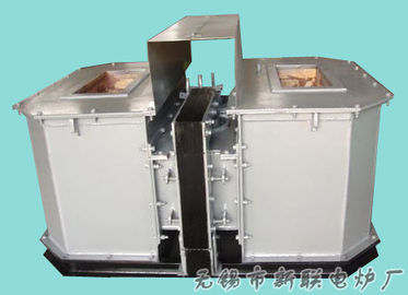 Fornace orizzontale 500KG 120KW, forno di fusione d'ottone della colata del metallo