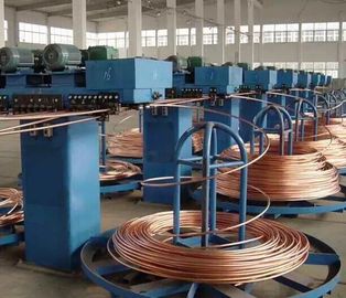 Macchina automatica di trafilatura, filo di rame che raddrizza macchina