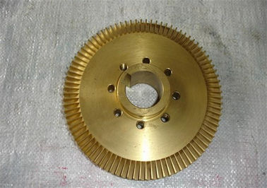Ventola di rame d'ottone della pompa dell'OEM, ventola ASTM, GB, BACCANO, en della ruota della pala della colata di sabbia