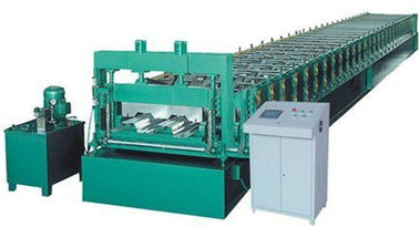 rotolo d'acciaio della piattaforma del metallo di GI di spessore di 1.0-2.0mm che forma macchina 15kw con il Governo di controllo elettrico