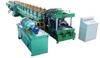 rotolo d'acciaio della piattaforma del metallo di GI di spessore di 1.0-2.0mm che forma macchina 15kw con il Governo di controllo elettrico