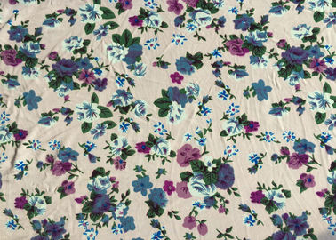 Tessuto floreale professionale 118D+20D dell'abito del tessuto di rayon viscoso